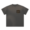 Hand-Frayed Sunfade Paint Splatter T-Shirt
