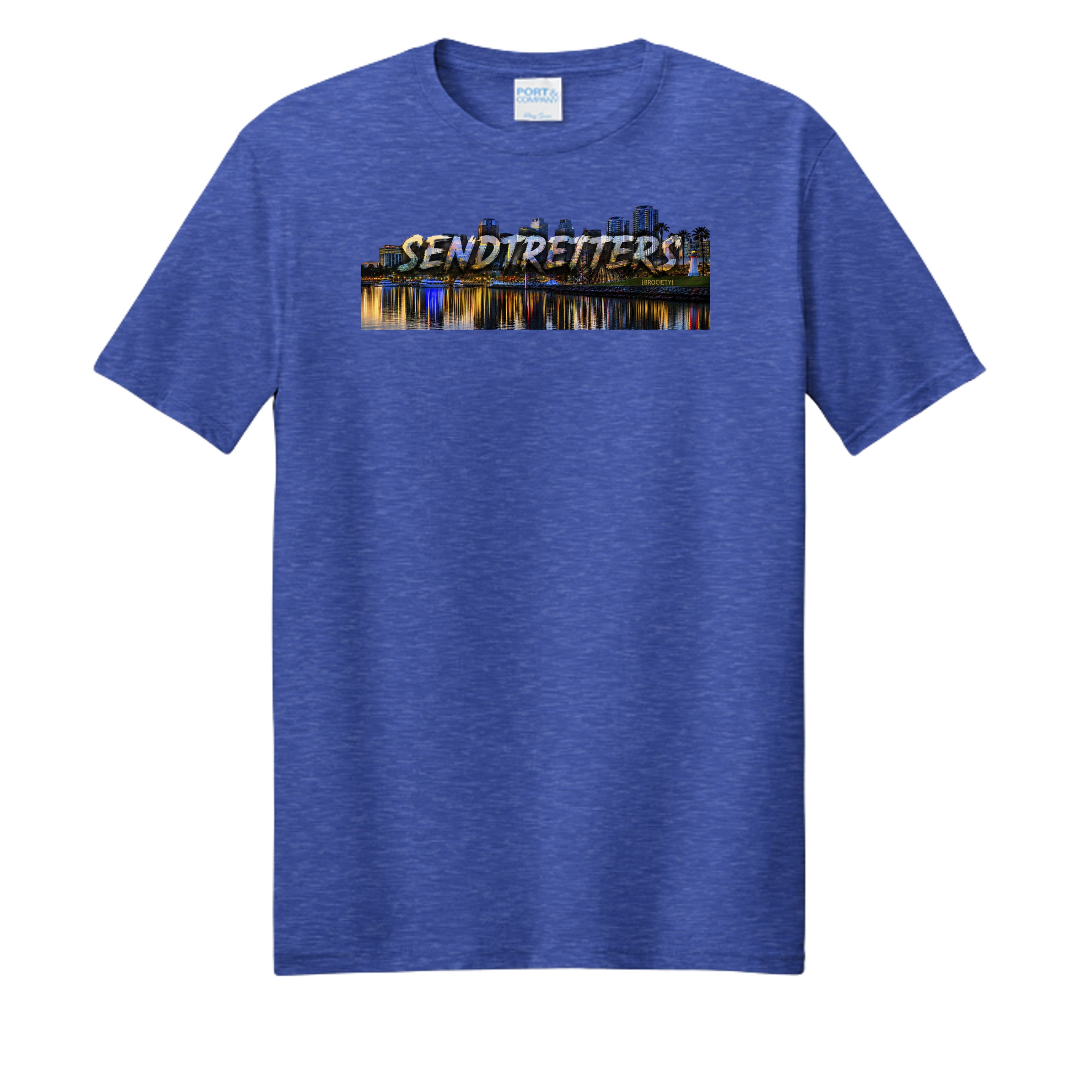 True Royal Heather - PC455 - FRONT