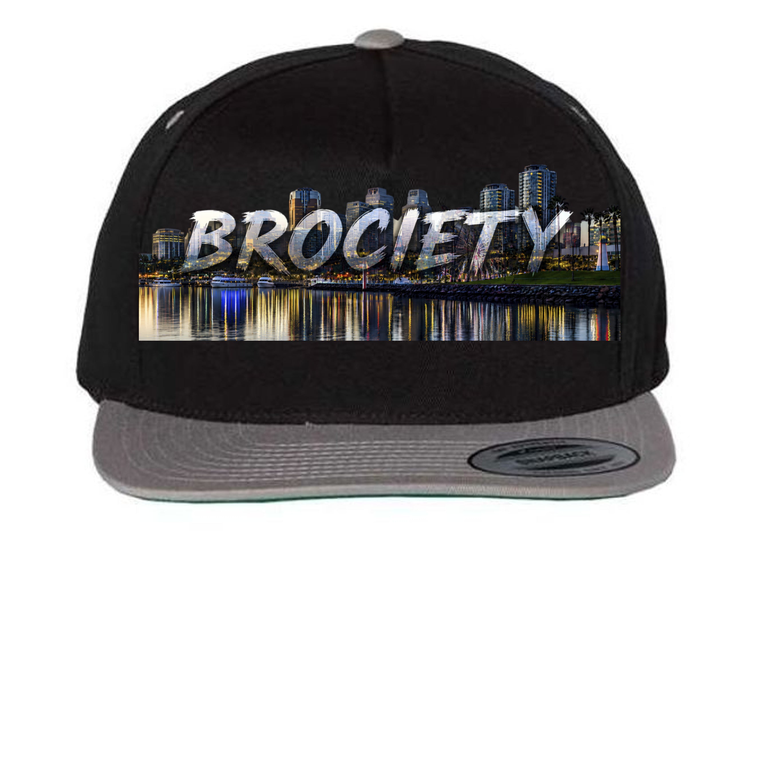 Black/ Grey - Y6007 - FRONT