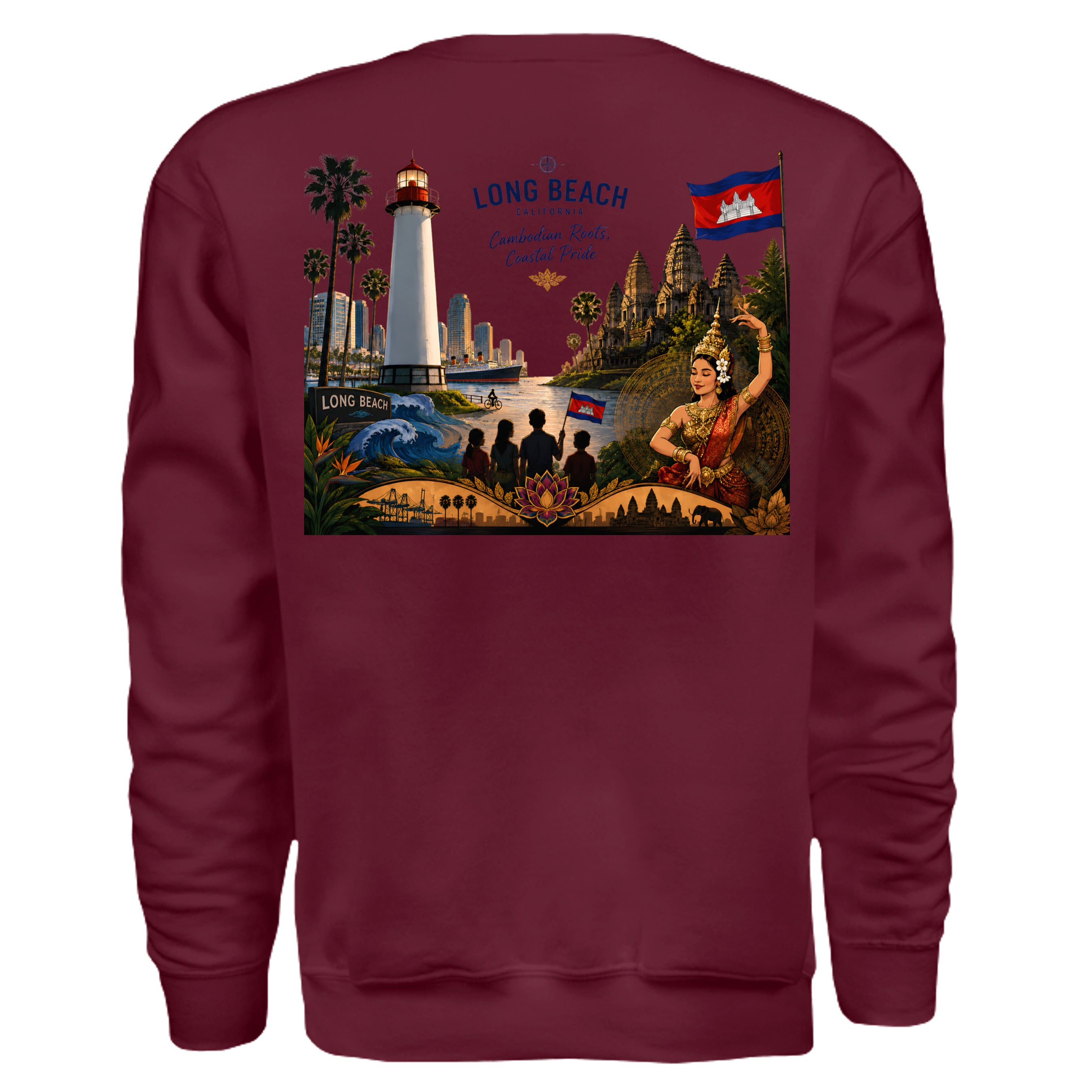 MAROON - G180 - BACK