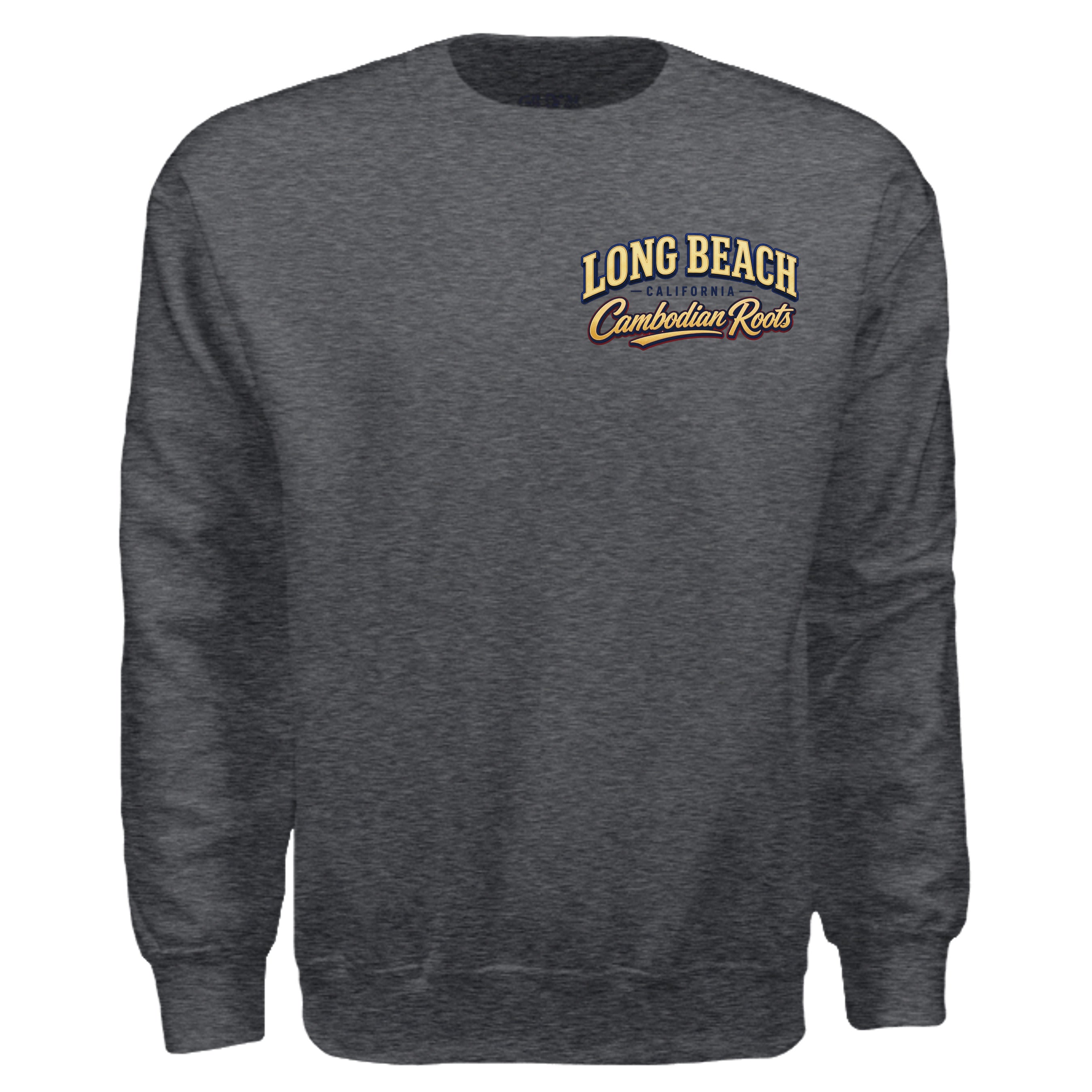 DARK HEATHER - G180 - FRONT